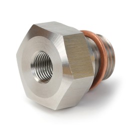 Oil Pressure Sensor Adapter M16-1.5 to 1/8" NPT, 304 Stainless Steel LS Oil Pressure Adapter for GM LS Series Engines LS1 LSX LS3 5.3L 6.0L 6.2L, LS Swap Oil Pressure Sensor Fitting