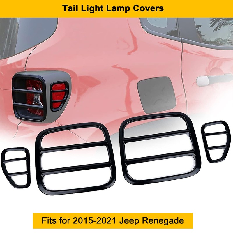 Tail Light Lamp Covers, Taillight Rear Lamp Protector Guard Cover