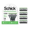 Schick Hydro 5 Sense Sensitive Skin Razor Refills for Men,