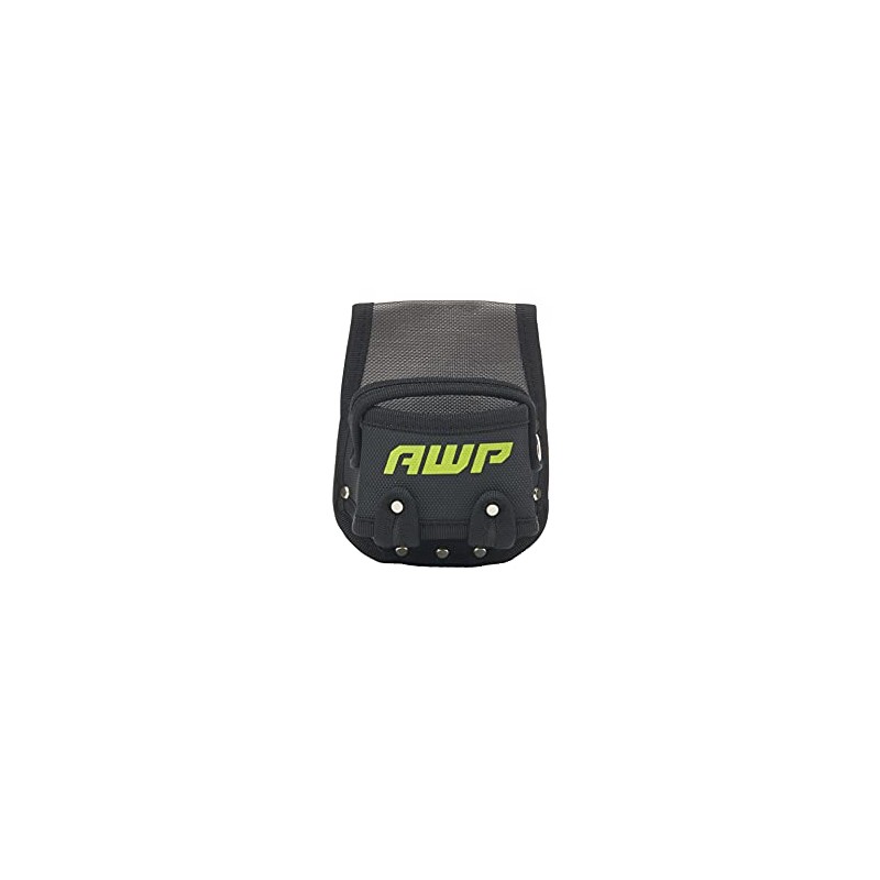 AWP Tape Measure Pouch with Metal Belt Clip and Tunnel