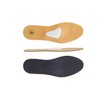 Orthotic leather insoles with metatarsal arch support and cushion, Kaps