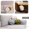 This Doors Home Knot Pillow (Grey)