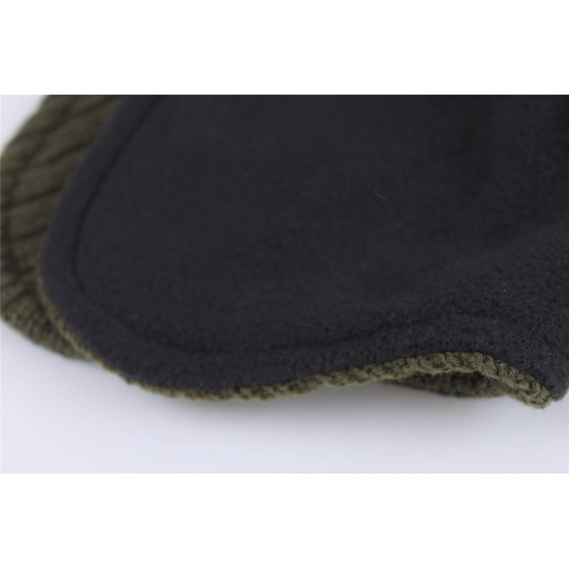 [Connectile] Men's Winter Warm Earmuffs Knit Hat, Outdoor, Cold Protection,