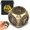 DND Fingertip Spinner Dice, 7-in-1 Metal Dice Set with 3D