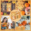 100 Pcs Fall Paper Napkins Disposable Autumn Maple Leaf Pumpkin