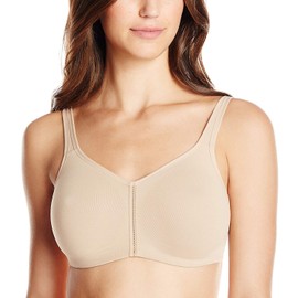 Wacoal Women's Casual Beauty Soft Cup Bra, Toast, 34DDD