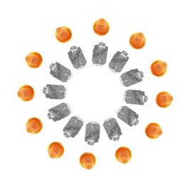CULMKARI 12 Front Door Panel Frame Plugs & Door Panel Clips Repair Kit for 1964-1972 Chevy Chevelle 1967-1981 Pontiac Firebird 1967-1972 Oldsmobile Cutlass 1973-1975 Buick Apollo # 4853962 4500027