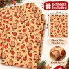 6-Sheet Christmas Wrapping Paper Set for Holiday Gifts – 70