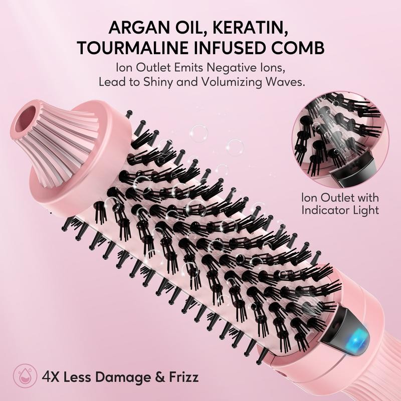 Terviiix Ionic Thermal Brush for Voluminous Style, Non-blowing Heated Round
