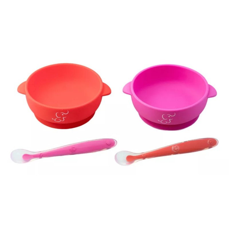 Papu Baby 2 Bowls Y 1 Plato De Divisiones De