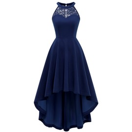 Bbonlinedress Vintage Cocktail Tea Formal Wedding Bridesmaid Prom Party Homecoming Summer Dress Navy S