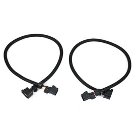 Michigan Motorsports 24 inch O2 Sensor Wire Extension Harness Fitment for Jeep Dodge Ram 1500 Viper Charger Challenger QTY 2