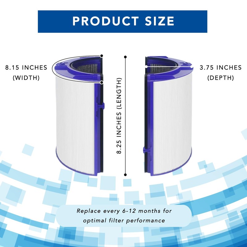 MaximalPower 360° Combi Glass HEPA + Carbon 2-in-1 Filter Compatible