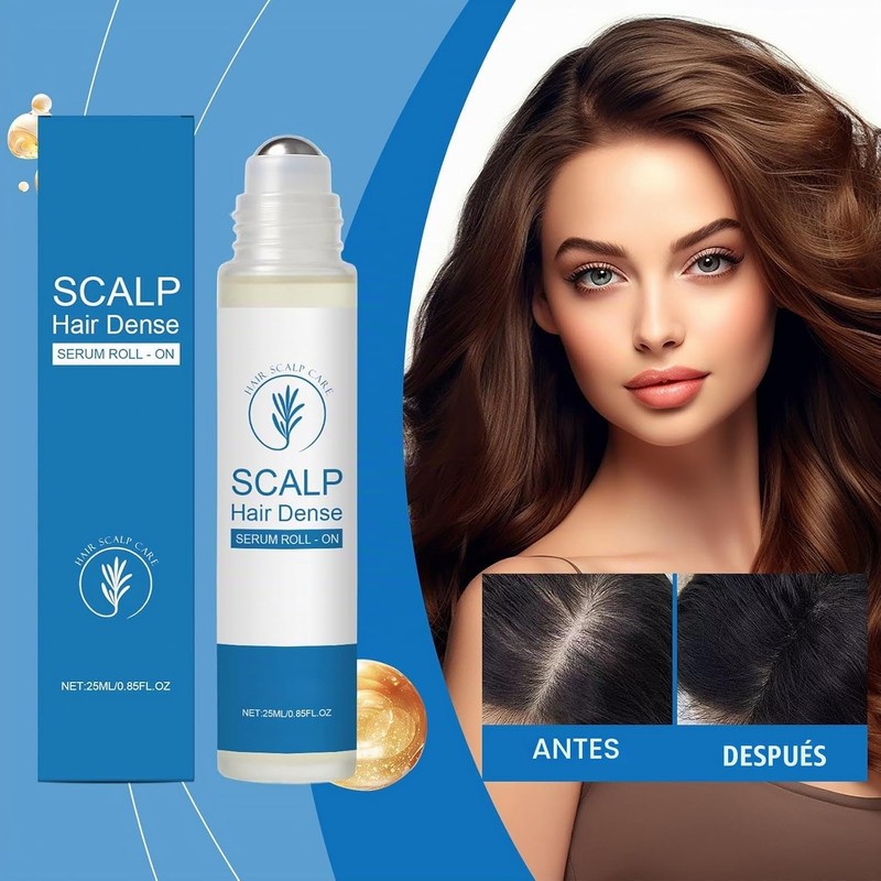 2PCS Cuidado del cabello de romero,Serum de cuidado denso del