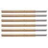 100PCS Spring Test Contact Probes Brass Stainless Steel Round Head