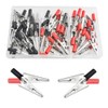 BGTXINGI 50pcs 2 Kinds Metal Alligator Clips Crocodile Clamps Electrical
