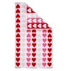 SKL Home Valentine's Tonal Hearts Hand Towel 2pc Set for