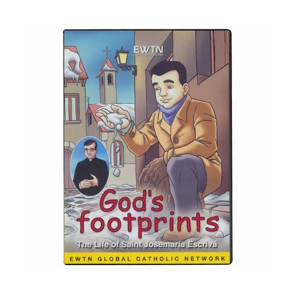 GOD'S FOOTPRINTS* ST. JOSEMARIA ESCRIVA *AN EWTN 1-DISC DVD