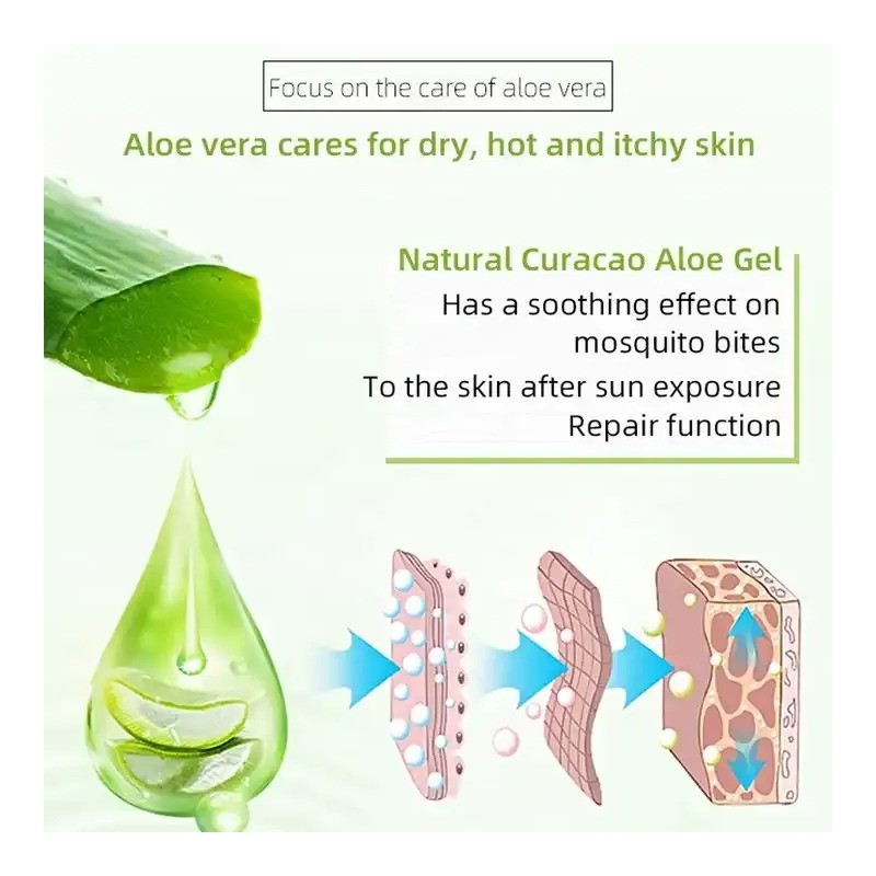 Organic Aloe Vera Gel 99% Natural 300ml