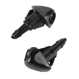 Front Windshield Washer Nozzles Kit - Compatible for Honda Civic 1987-2005 for Honda CR-V 1996-2001 for Honda Accord 2003-2008 - Replace Part 76810SWAE01 - Set of 2