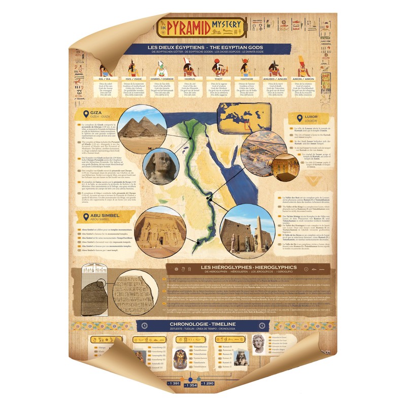 Buki France 444 The Secret of the Pyramid, M