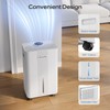 1600 Sq.ft Dehumidifier for Basement, Glowells 21 Pints Dehumidifiers for