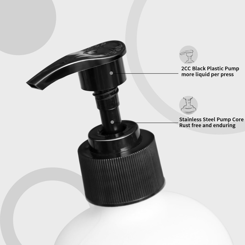 MOMEEMO Soap Dispenser Set 2 Pack, Contains Hand and Dish