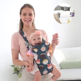 Baby Carrier, Baby Carrier, Baby Carrier Newborn from Birth, Baby Nugeboren, Breathable Baby Carrier, Back Carrier, Baby Back Carrier, 0-15 kg, Newborn Adjustable Baby Carrier