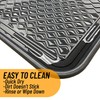 Ottomanson TRY RDM PDM Collection Indoor/Outdoor Boot Tray Non-Slip Doormat