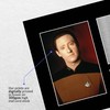 HWC Trading A4 Brent Spiner Star Trek Data Gifts Printed
