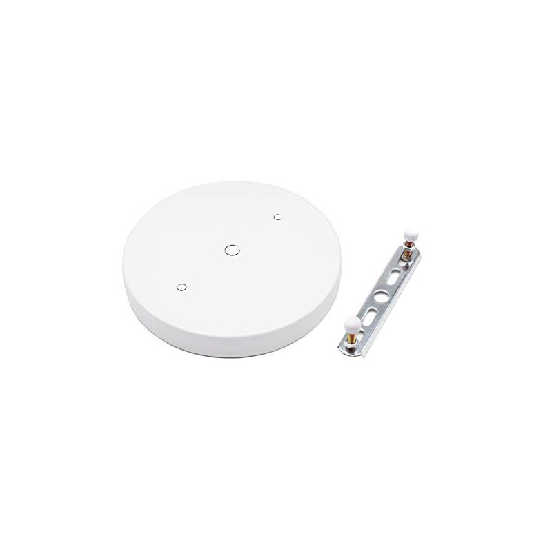 binifiMux 1-Pack 5.9" 150mm White Lamp Holder Ceiling Canopy Kit