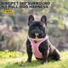 BINGPET No Pull Dog Harness,Soft Mesh Breathable All Weather Vest