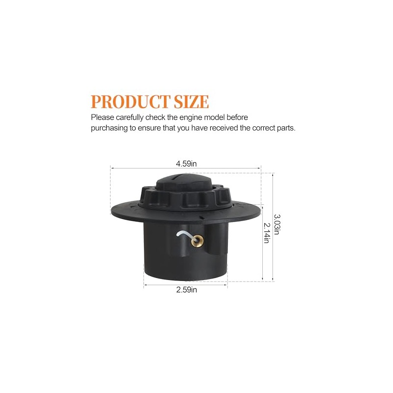 Gteana C5-2 Trimmer Head Replacement for STIHL fs 38 fs45