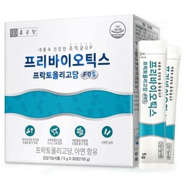 Chong Kun Dang Prebiotics Fructooligosaccharide Zinc 30x2 Box / 종근당 프리바이오틱스 프락토올리고당 아연 30x2박스