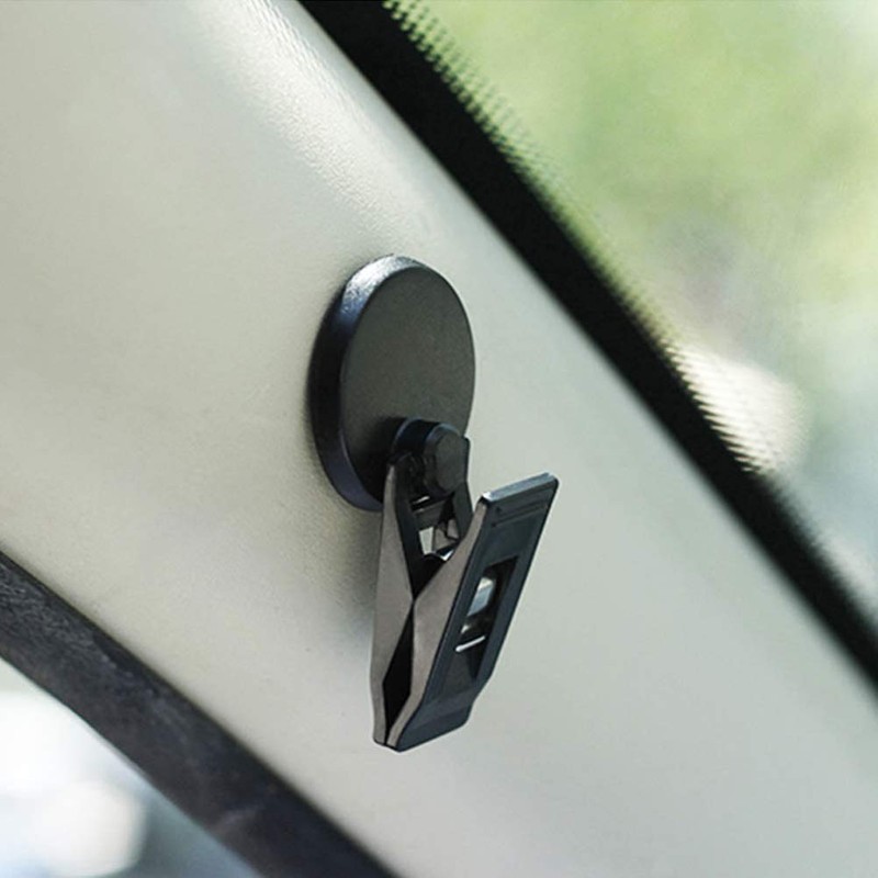 Kylewo Pack of 2 Windscreen Plastic Parking Permit Holder Clip