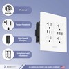 BASEPORT Premium USB Outlet, Duplex 125V 20 Amp Tamper Resistant