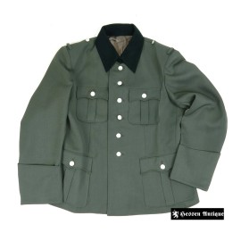 M35 Officer Field-grey Gabardine Jacket - Size 46 (X-Large)
