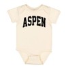 Aspen Collegiate Baby Infant One Piece Bodysuit 24 Months Natural
