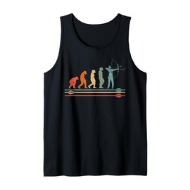 Archer Arrow and Bow Sports Evolution Vintage Archery Tank Top