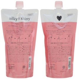 Milbong Jamie Lefranc shampoo Heart H 400ml + treatments silky shiny 400g Refill set