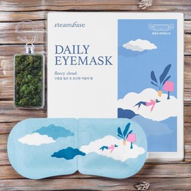 Steam Base Sleep Patch, Moisturizing around the Eyes, Daily Eye Mask, Cloud Blanket Scent, 5 Pieces, 1 Piece / 스팀베이스 수면 패치 눈가 보습 데일리 아이마스크 구름이불향 1개 5개입