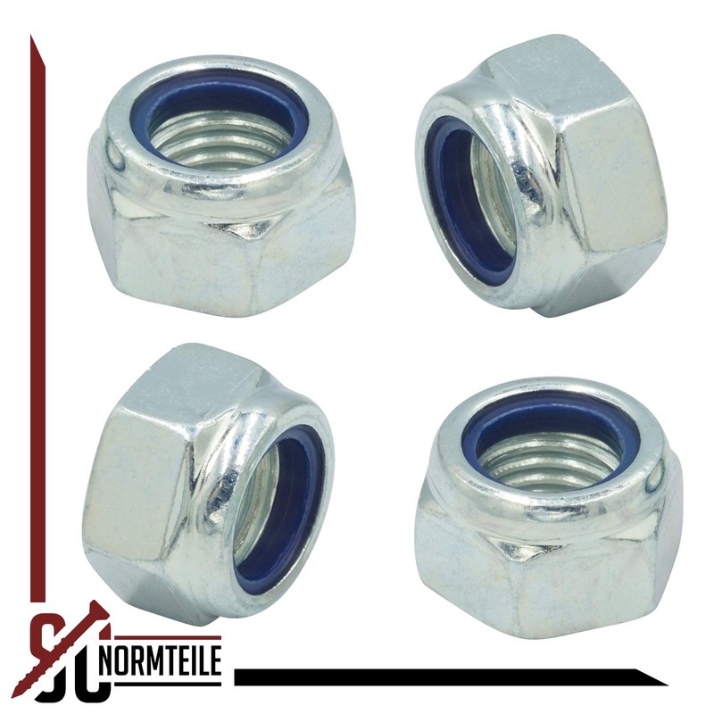 Locking Nuts (Standard Design) - M12 - (Pack of 5)