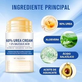 2pcs Crema Hidratante para Pies, Crema Renovadora de Pies,Bálsamo Para Talones En Barra,Para Pies Agrietados, Manos Y Codos,Exfoliante Para Pies Suaviza y Remueve Callos Al Instante (A, 40G)