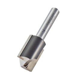 Trend Trade TR20X8MMTC Double Flute Router Bit 8mm Shank 19.1mm Cutting Diameter 25mm Cutting Length Carbide Tipped