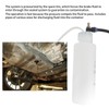 Car Brake Bleeding Clutch Fluid Bleeder Kit Vacuum Pump 500ml