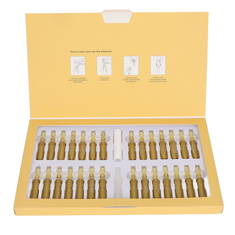 28pcs VC Ampoule Skincare Serum High Concentration Moisturizing Fade Fine