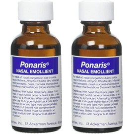 Ponaris Nasal Emolient, 1 oz (Pack of 2)