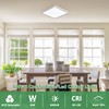 16 Inch Square LED Flush Mount Ceiling Light 2 Pack,