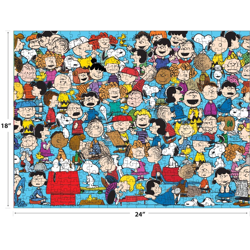 RoseArt - Peanuts - Peanuts Cast of Characters - 300