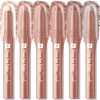 Wugbc Eyeshadow Stick 6 Colors Makeup Set, Shimmer Cream Eye